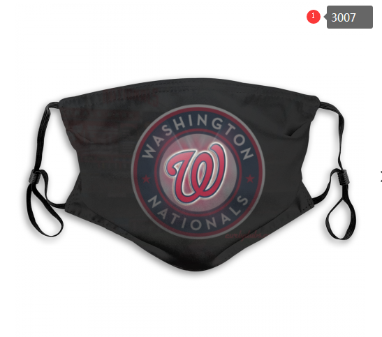 MLB Washington Nationals Dust mask with filter